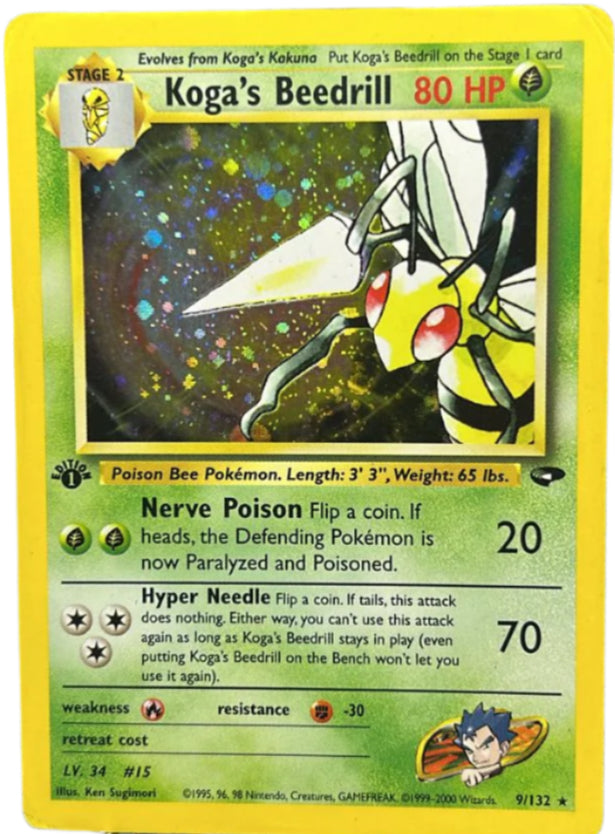 Koga's Beedril 1st ed #9