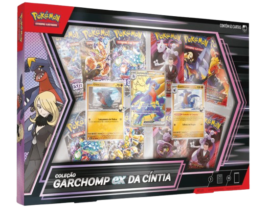 Box Coleção Garchomp Ex da Cíntia