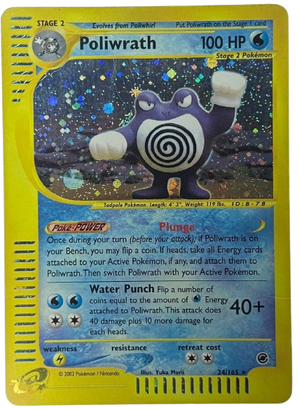Poliwrath Expedition Holo