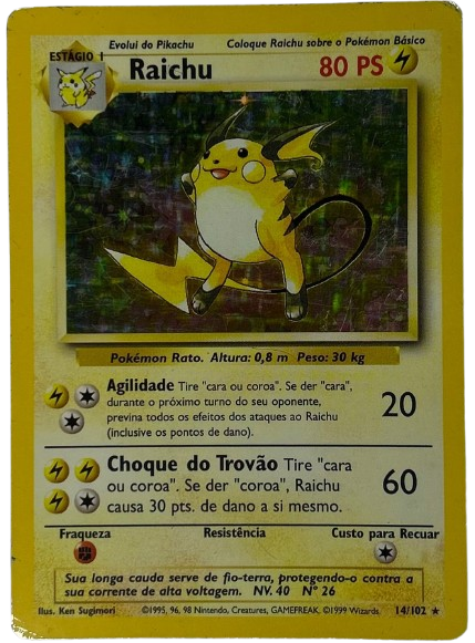 Raichu Base Set