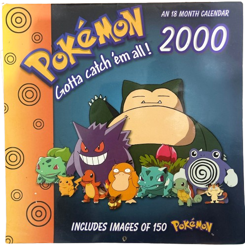 Calendário Pokemon
