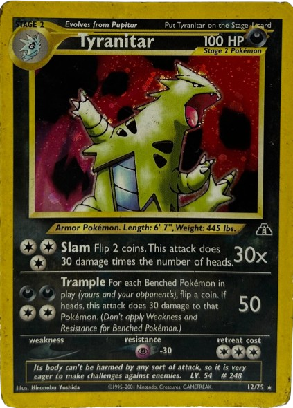 Tyranitar Neo Discovery Holo