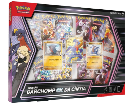 Box Coleção Garchomp Ex da Cíntia